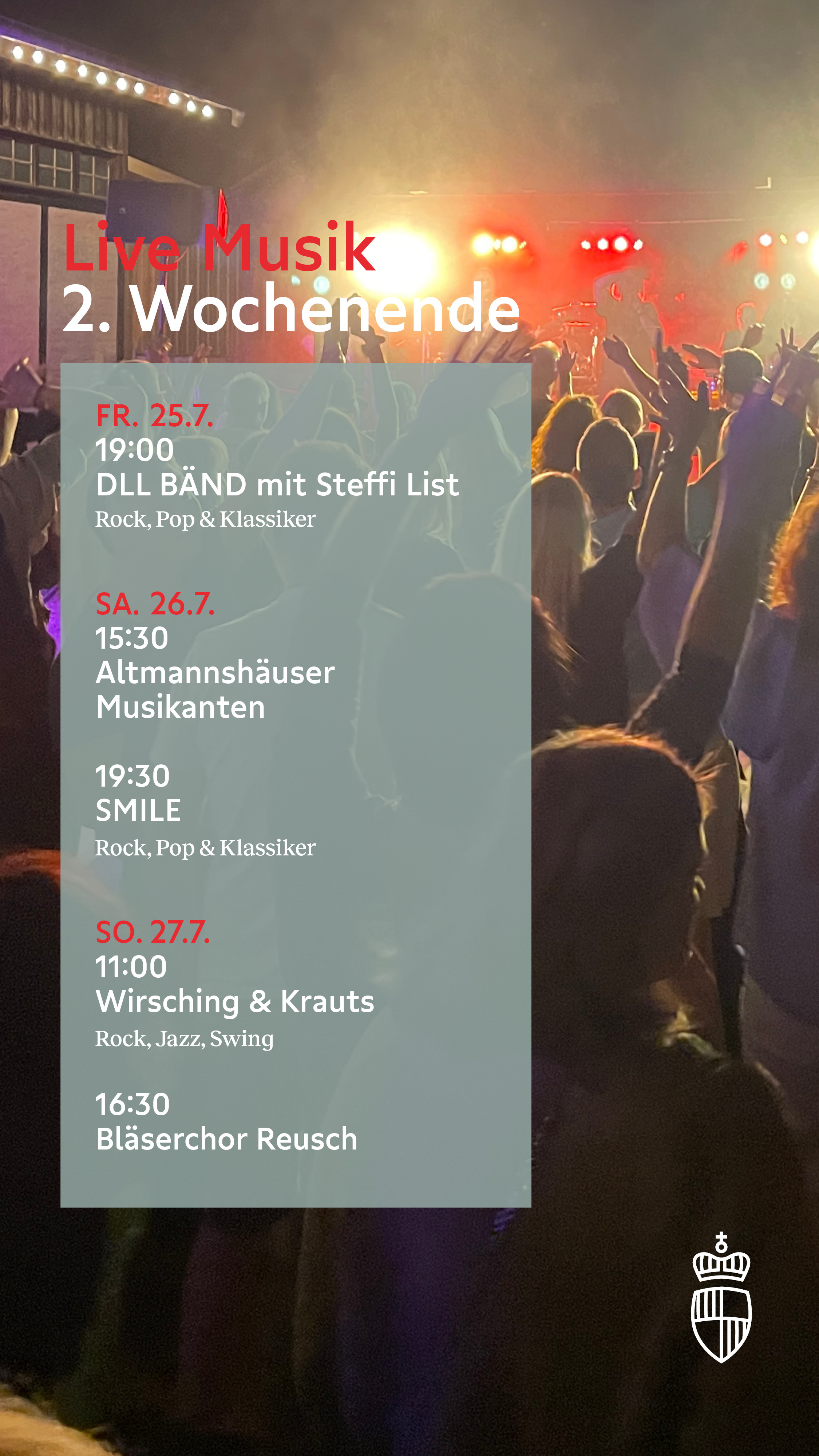 Castell Weinfest 2. Wochenende Programm
